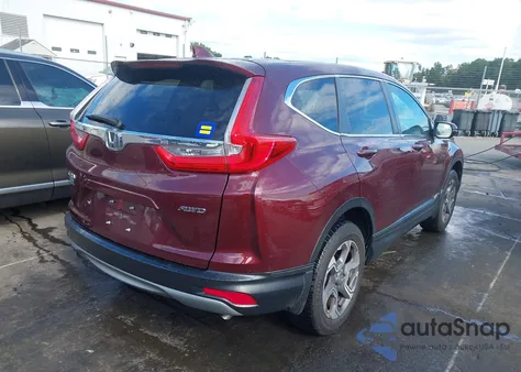2018 Honda Cr-V Ex из США, поврежденный, VIN 7FARW2H50JE104688